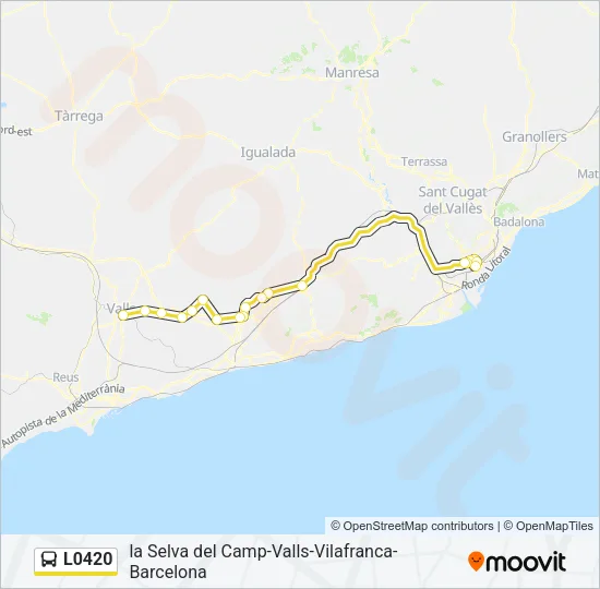 L0420 Bus Line Map