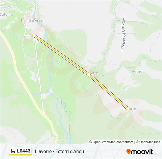 L0443 Bus Line Map