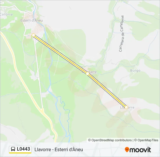 L0443 Bus Line Map