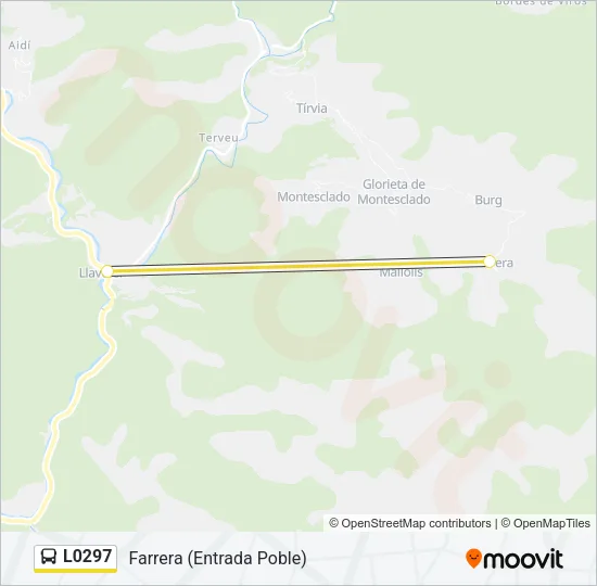 L0297 Bus Line Map
