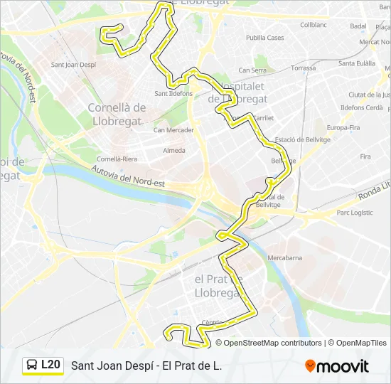 L20  Line Map