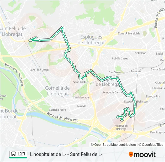L21  Line Map