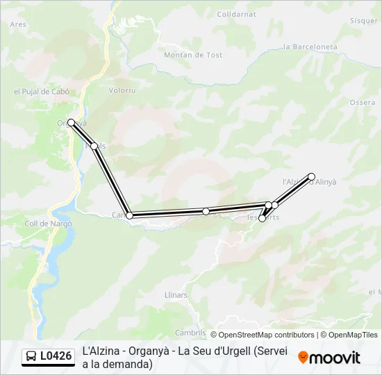L0426 Bus Line Map
