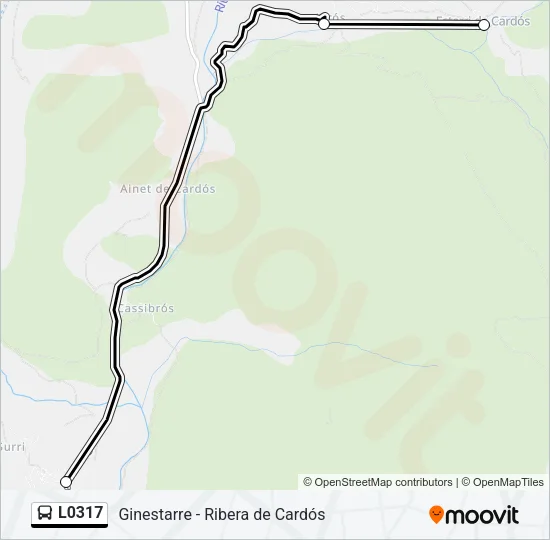 L0317 Bus Line Map