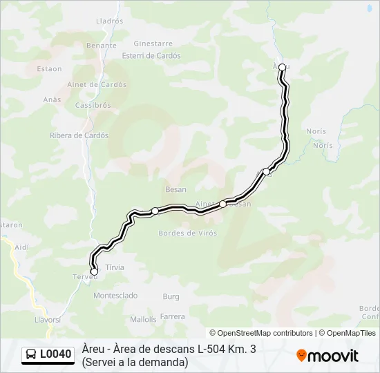 L0040  Line Map