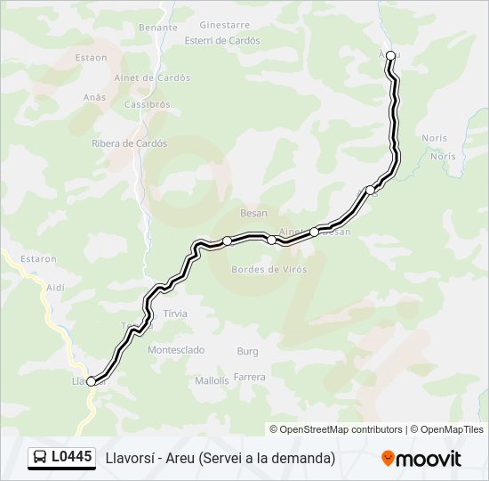 Mapa de L0445 de 