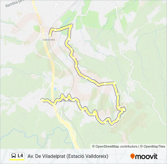 L4 Bus Line Map
