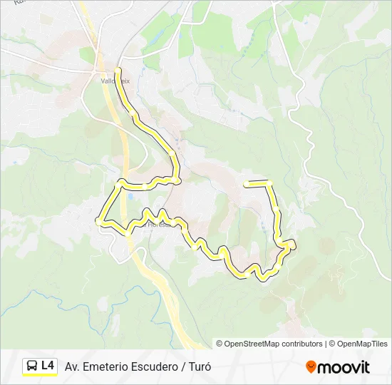 L4 Bus Line Map