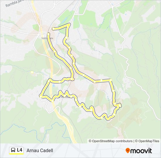 L4 Bus Line Map