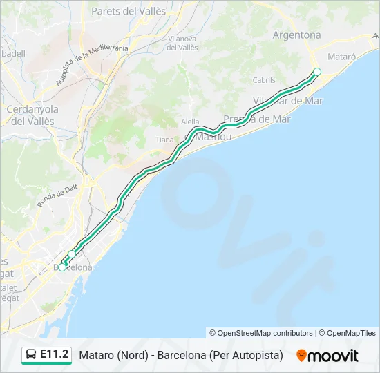 E11.2 Bus Line Map