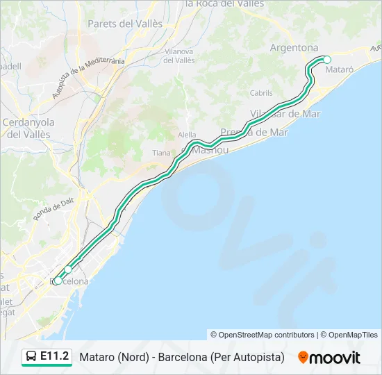 E11.2 Bus Line Map