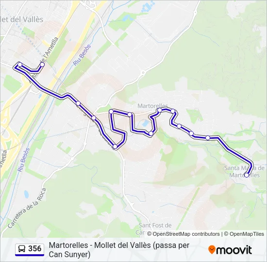 356  Line Map