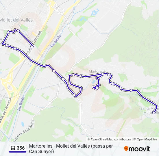 356  Line Map