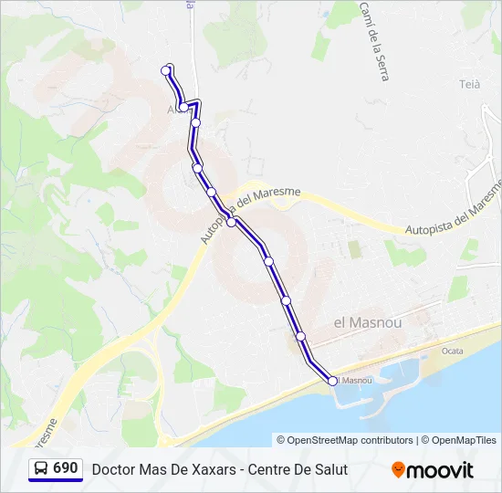 690  Line Map