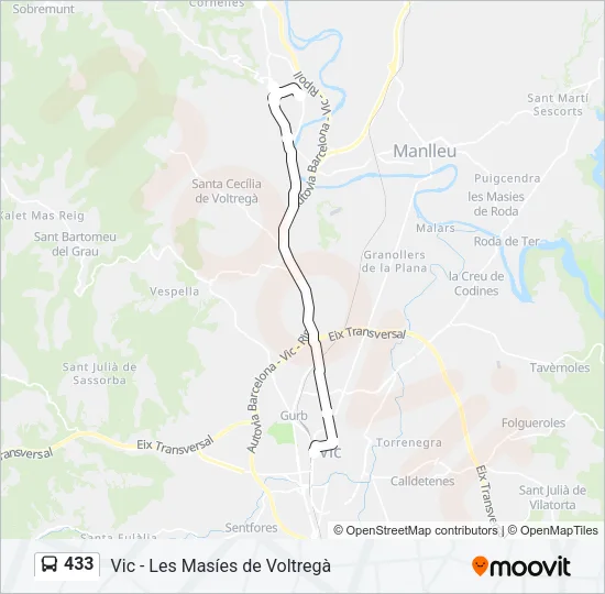 433  Line Map