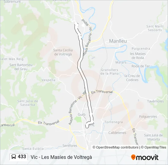 433  Line Map