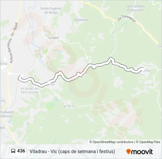 436  Line Map