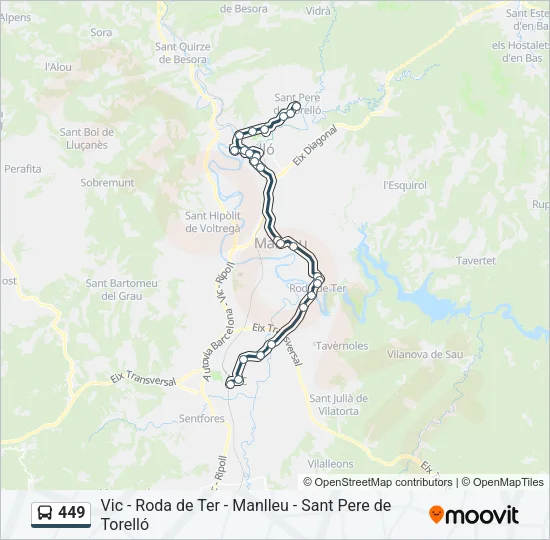 449  Line Map