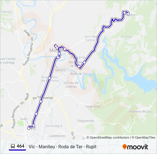 464  Line Map