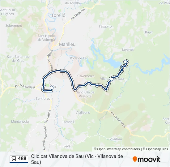 488  Line Map