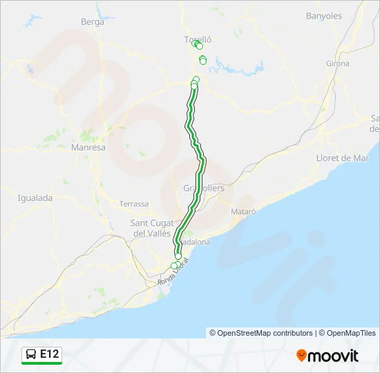 E12  Line Map