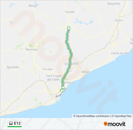 E12  Line Map