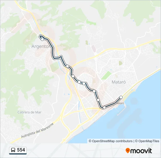 554  Line Map