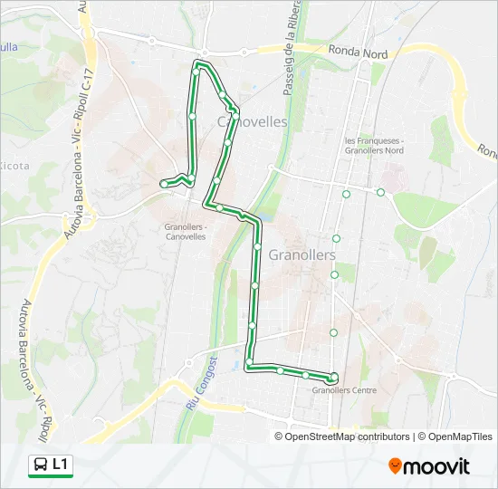 L1  Line Map