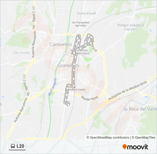 L20  Line Map