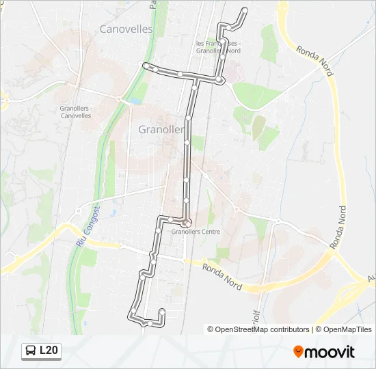 L20  Line Map