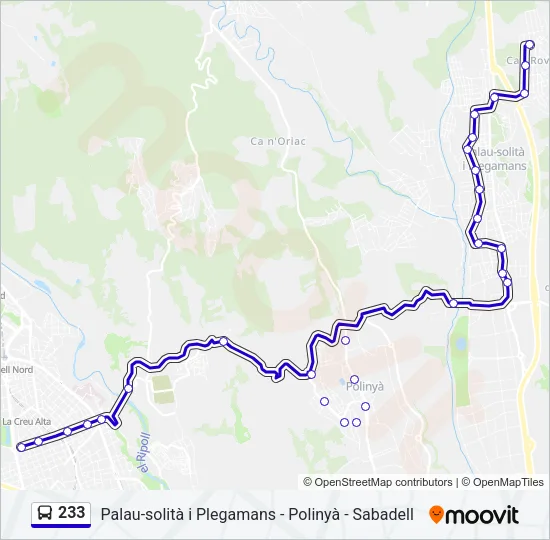 233  Line Map