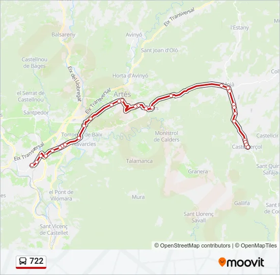 722  Line Map