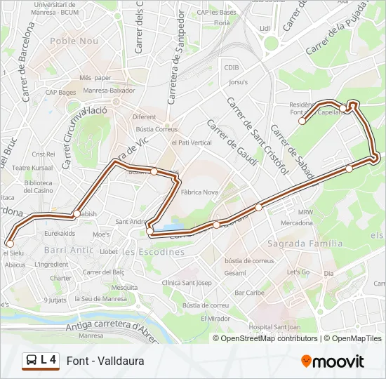 L 4  Line Map