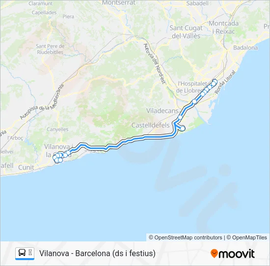 ✈ Bus Line Map