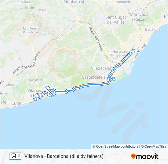 ✈ Bus Line Map