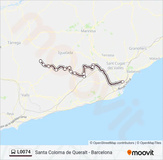 L0074  Line Map