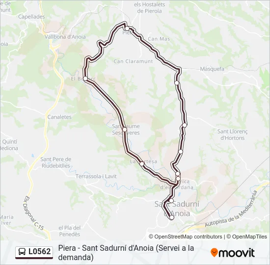 L0562  Line Map