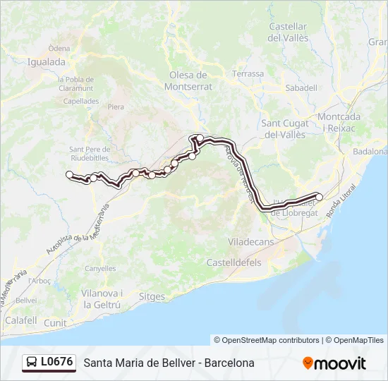 L0676  Line Map