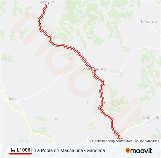 L1006 Bus Line Map
