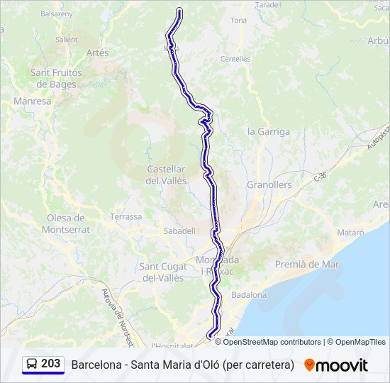 Mapa de 203 de 