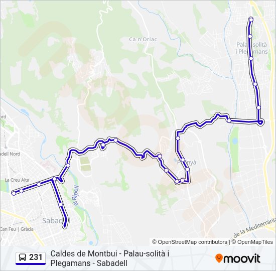 Mapa de 231 de 