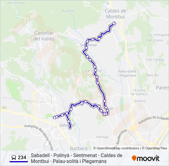 Mapa de 234 de 