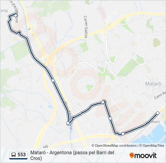 553  Line Map