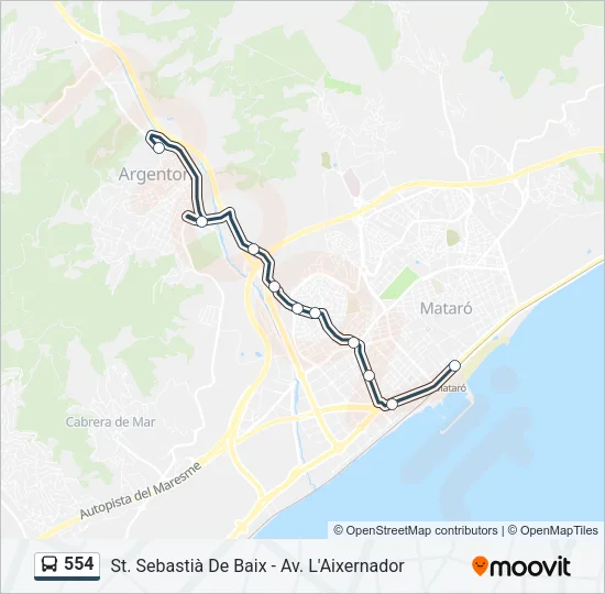 554  Line Map