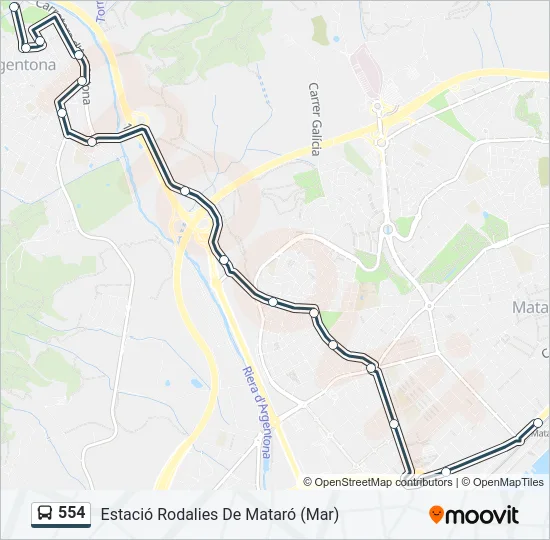 554  Line Map