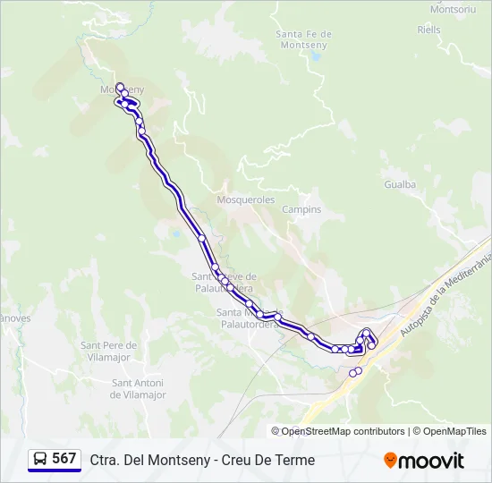 567  Line Map