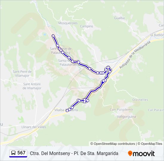 567  Line Map