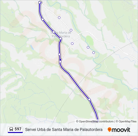 597  Line Map