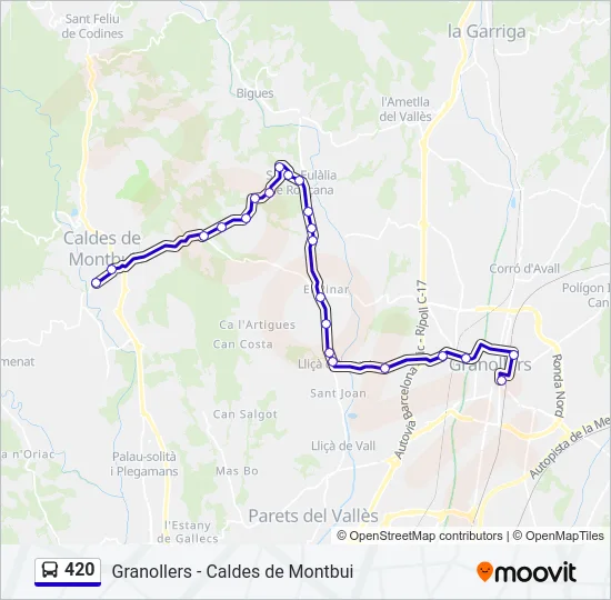 420  Line Map