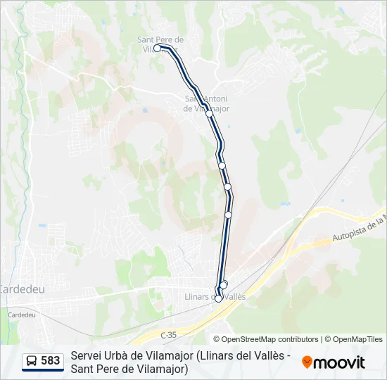 583  Line Map